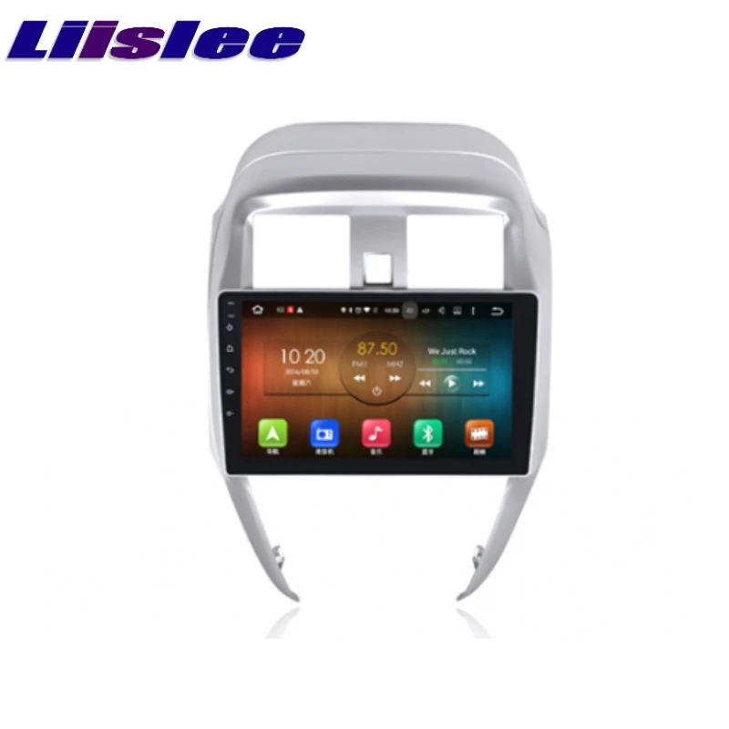 

LiisLee Car Multimedia Player GPS Radio Navigation For Nissan Sunny 2014~2015 Original Factory Style Audio NAVI