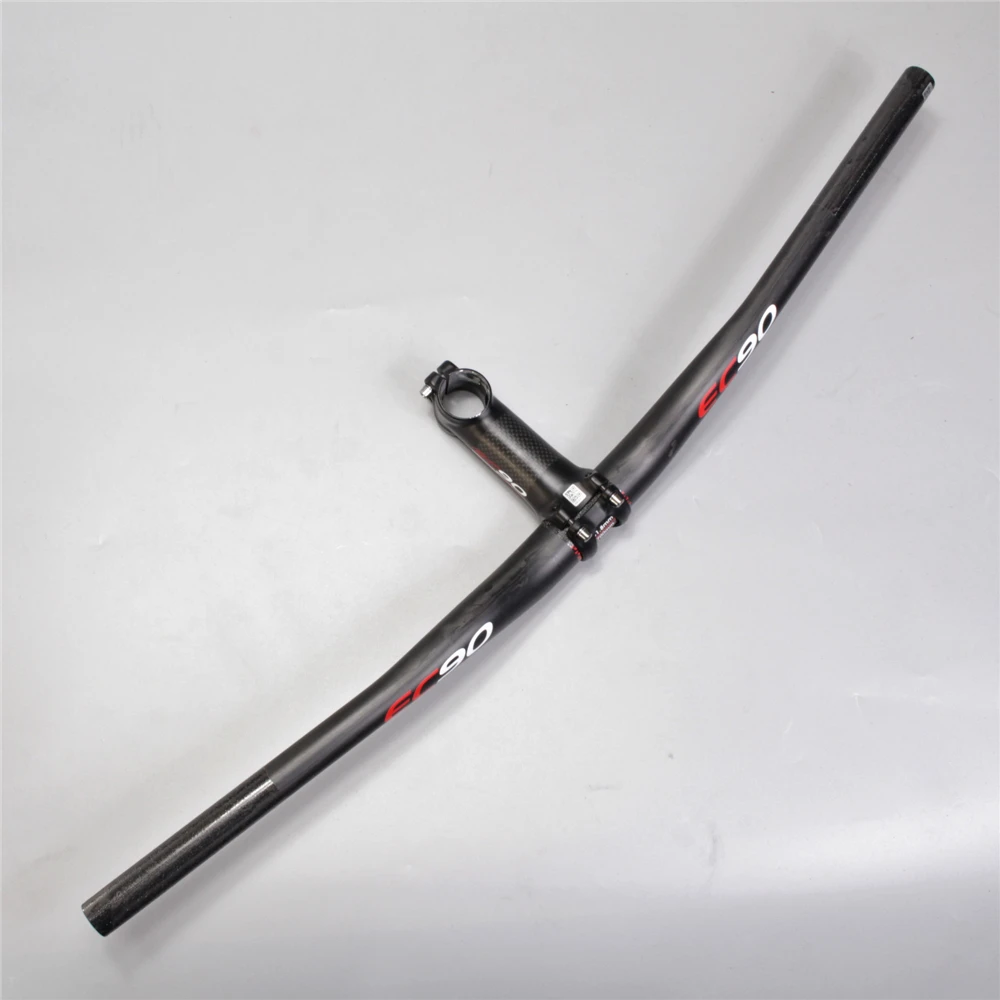EC90 Full Carbon Mountain Bike Handlebar MTB 31.8mm Carbon Fiber RiserFlat Handle Bars UD Bicycle Handlebars (12)