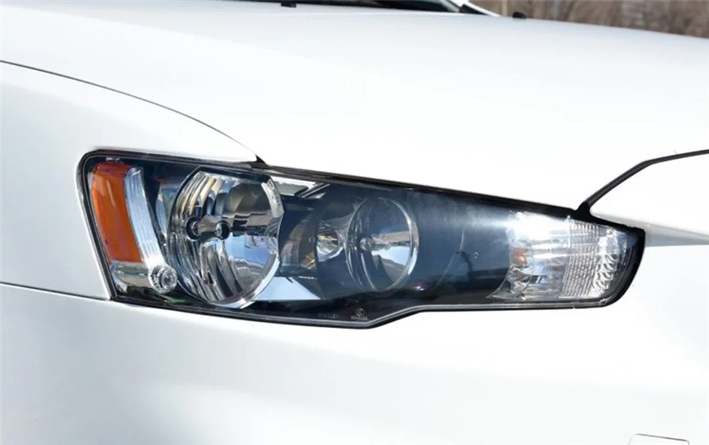 Для Mitsubishi Lancer EX 2010 2011 2012 2013 прозрачная Автомобильная фара с прозрачными линзами