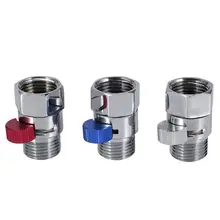 Горячая латунь клапан управления потоком воды давление снижение управление Лер ручной опрыскиватель душевая головка выключение Стоп переключатель контрольный клапан