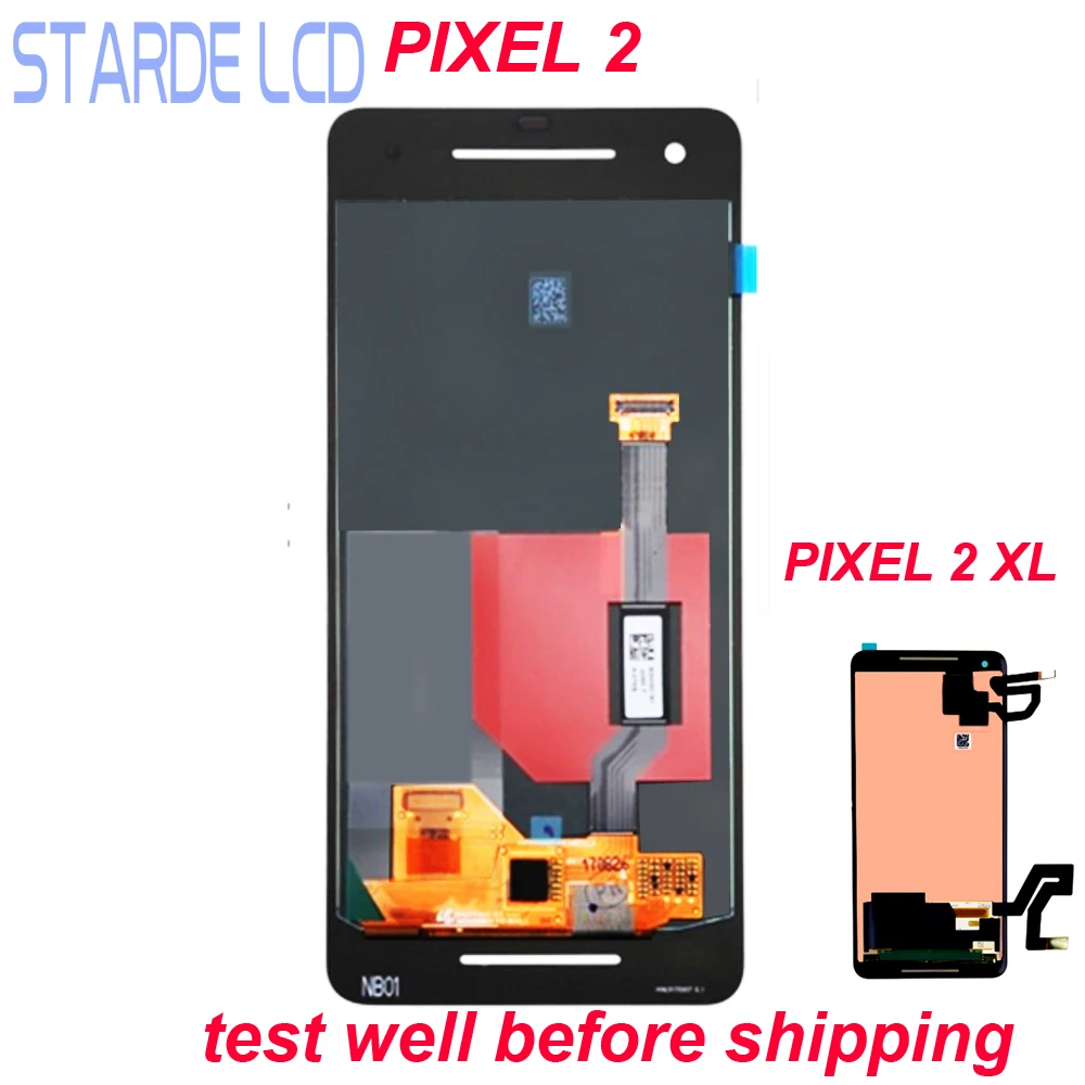 

For 6.0" Google Pixel 2 XL LCD Display Touch Screen Digitizer Assembly for Google Pixel 2 XL LCD Pixel2 Screen Replacement