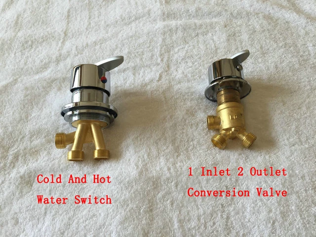 2 Types Cold And Hot Water Switch Conversion Valve 3 Interfaces