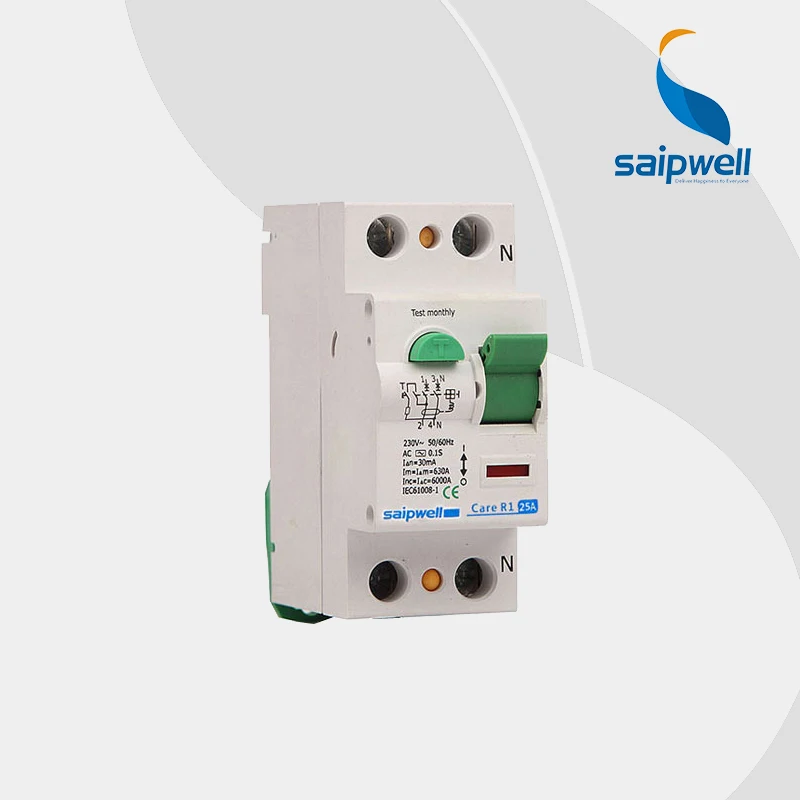 

Wholesale SPRE R1-25A 2P residual capacity 3000A tripping overload protector modules case circuit breaker