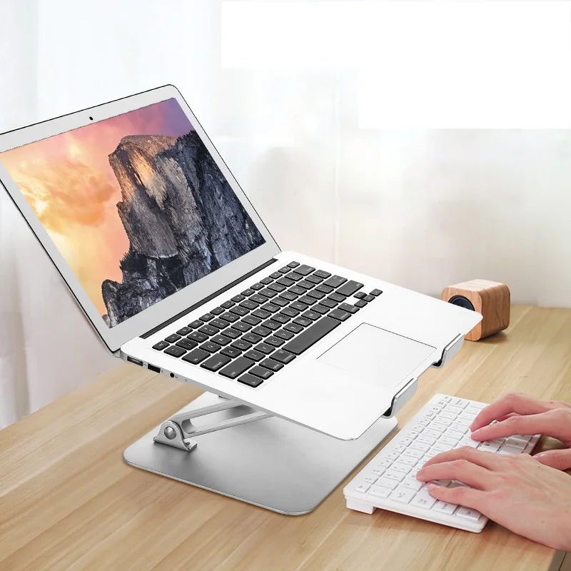 Laptop Table Stand Adjustable Riser Computer Desk Organizer Aluminum Arm for Macbook Pro / Air 7-15\ Laptop Table Stand Adjustable Riser Computer Desk Organizer Aluminum Arm for Macbook Pro / Air 7-15\