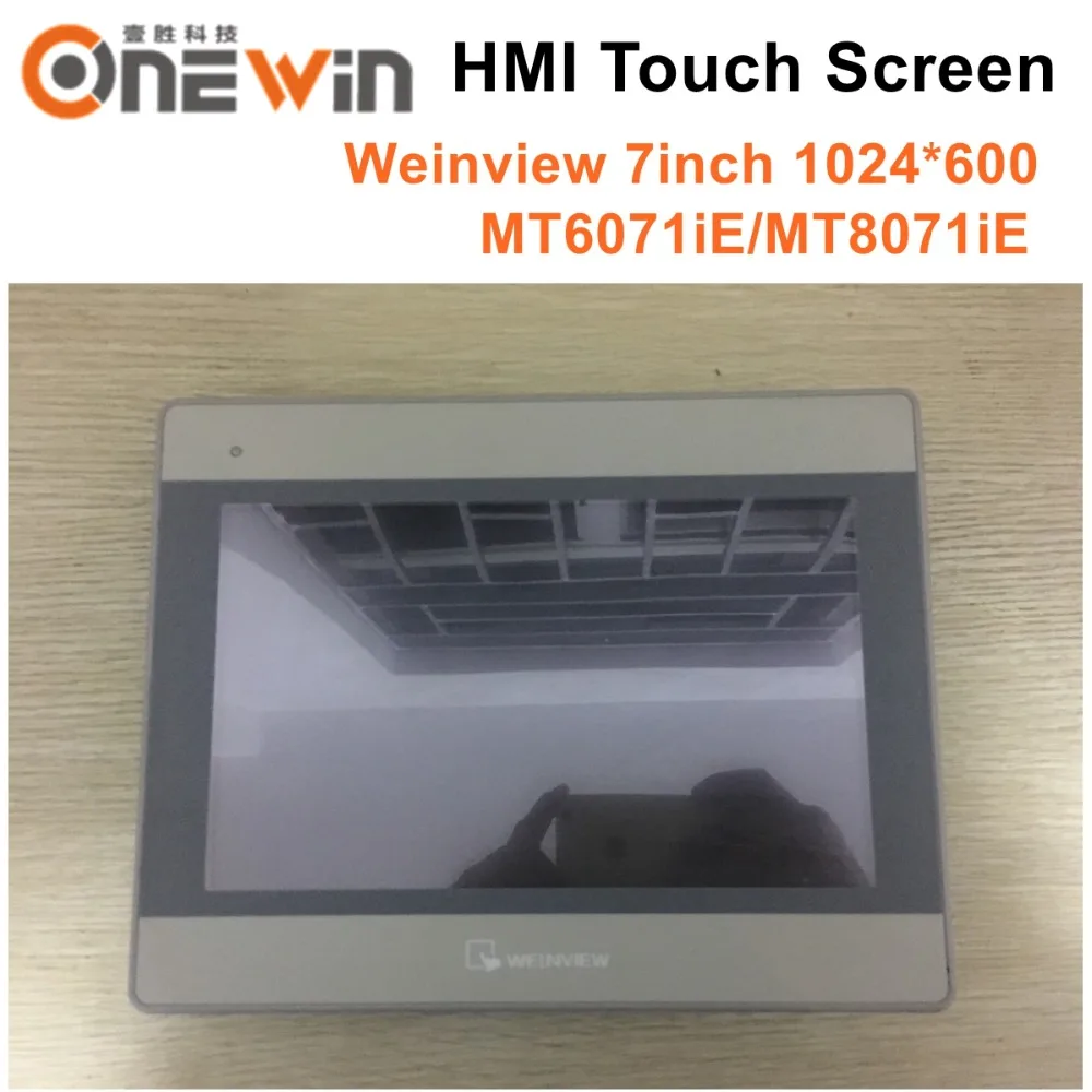 Tela de Toque Interface da Máquina Weinview Weintek Hmi 7 Polegada 1024*600 Humana Substituir Mt6100i – Mt6071ie Mt8071ie
