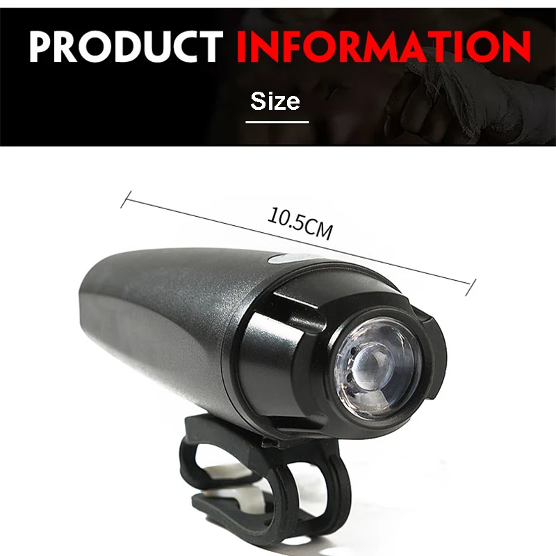 Perfect USB Bike Light Rechargeable Bicycle Front Light 350 Lumen Waterproof Lamp MTB Road Cycling Riding Headlight Handlebar LED FL2481 3