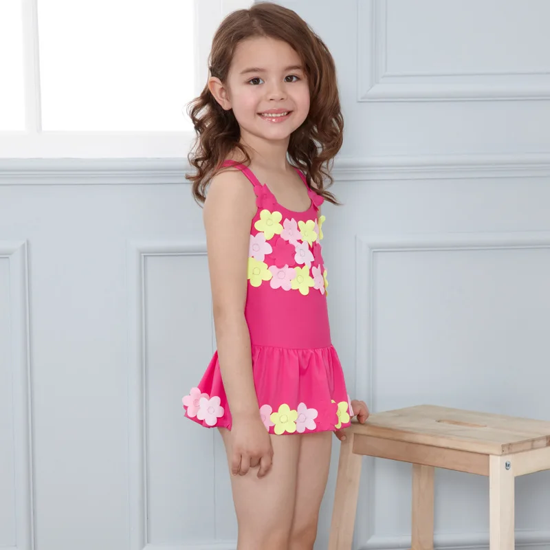 Buy New style Good Quality Girl swimsuit Child One