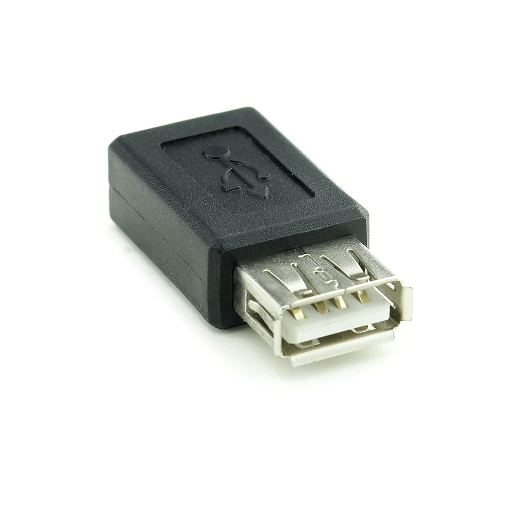

Mother has USB connector A revolution of mini 5 p T female USB A female head turned to the mini 5 p mother transform