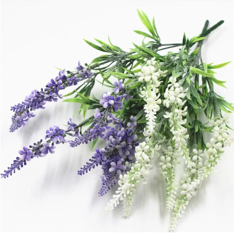 Buy 10Pcs Fake Lavender Bunch (7 stems/piece