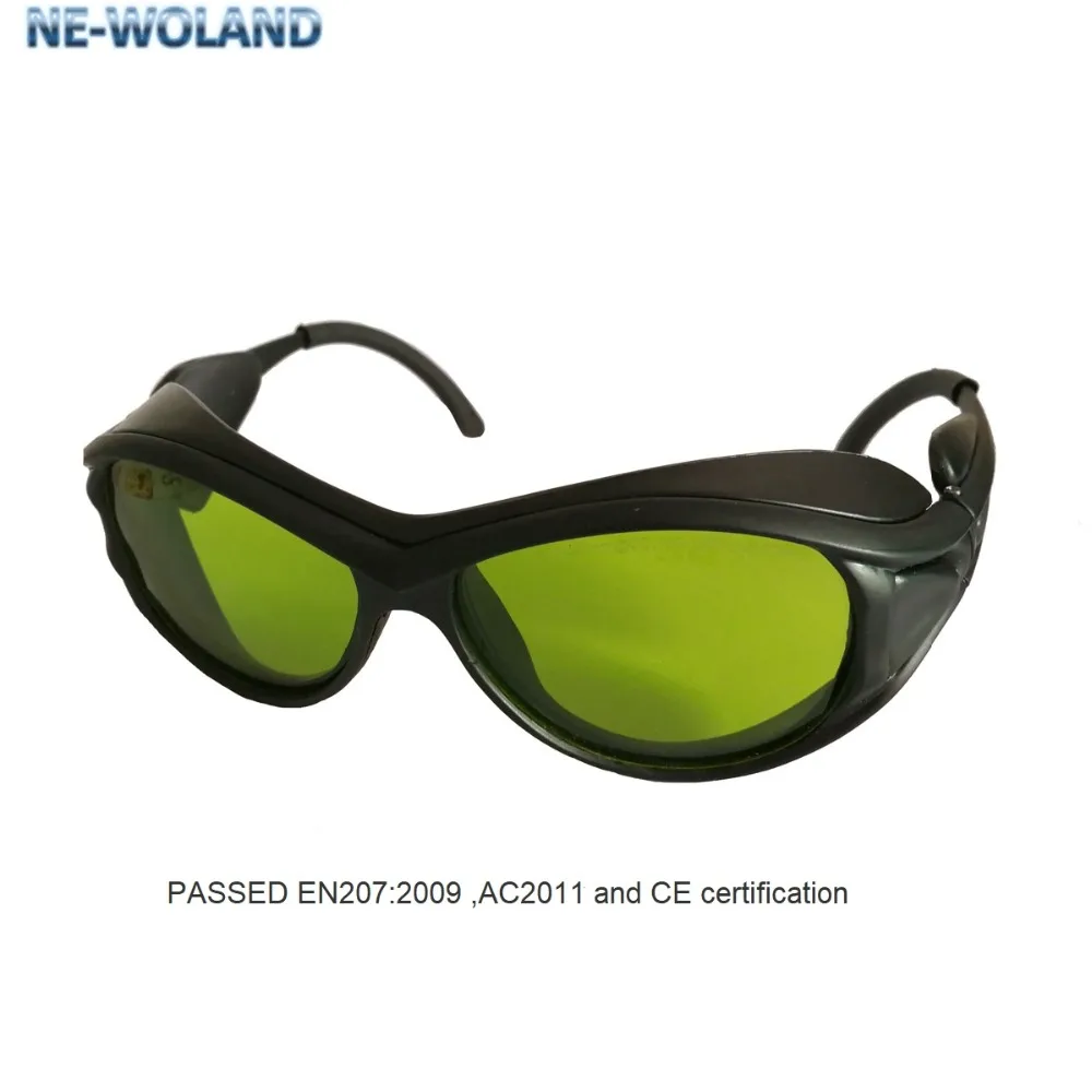 Wide spectrum continuous absorption laser eye protection glasses 200