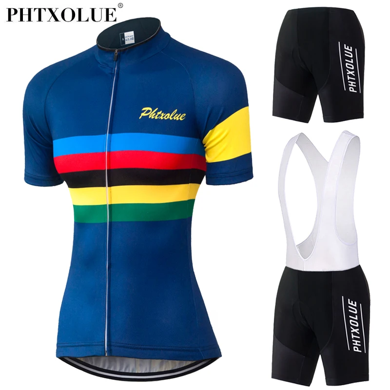 

Phtxolue Women Team Cycling Clothing 2018 Maillot Ciclismo Breathable Bike Bicycle Wear Ropa Ciclismo Cycling Jersey Set