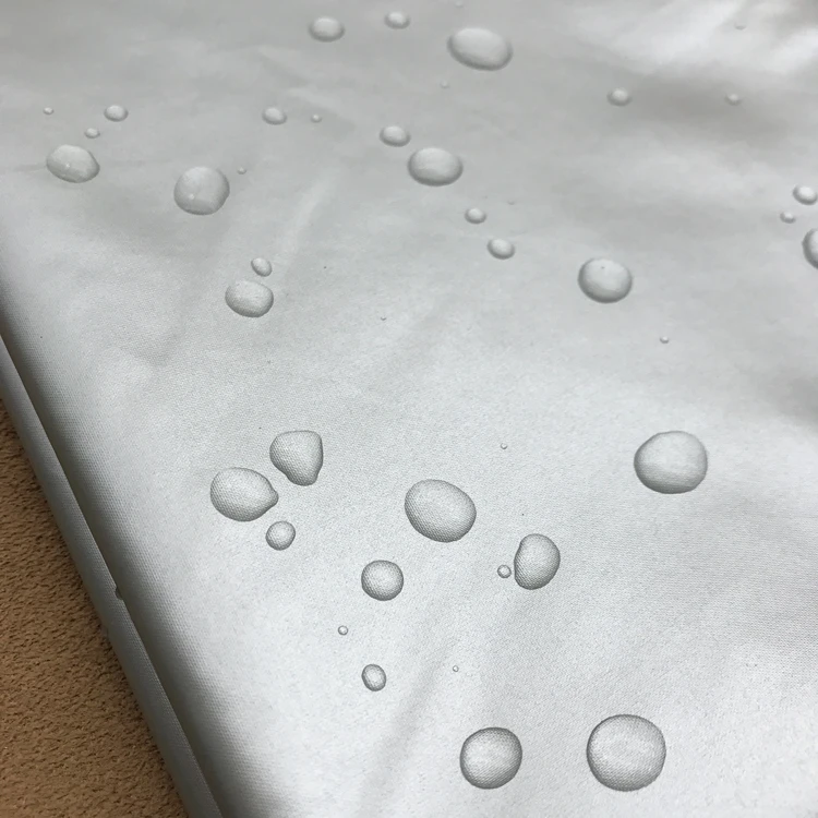 Супер водонепроницаемая ткань Оксфорд обивка мебель ткань прочная Рипстоп уличная ткань с серебряным покрытием DF05