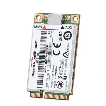 

New Unlocked Sierra MC8780 Wireless 3G WWAN 7.2Mbps HSUPA HSDPA UMTS GPRS GPS EDGE Module Mini PCI-E Card For Dell Acer Asus