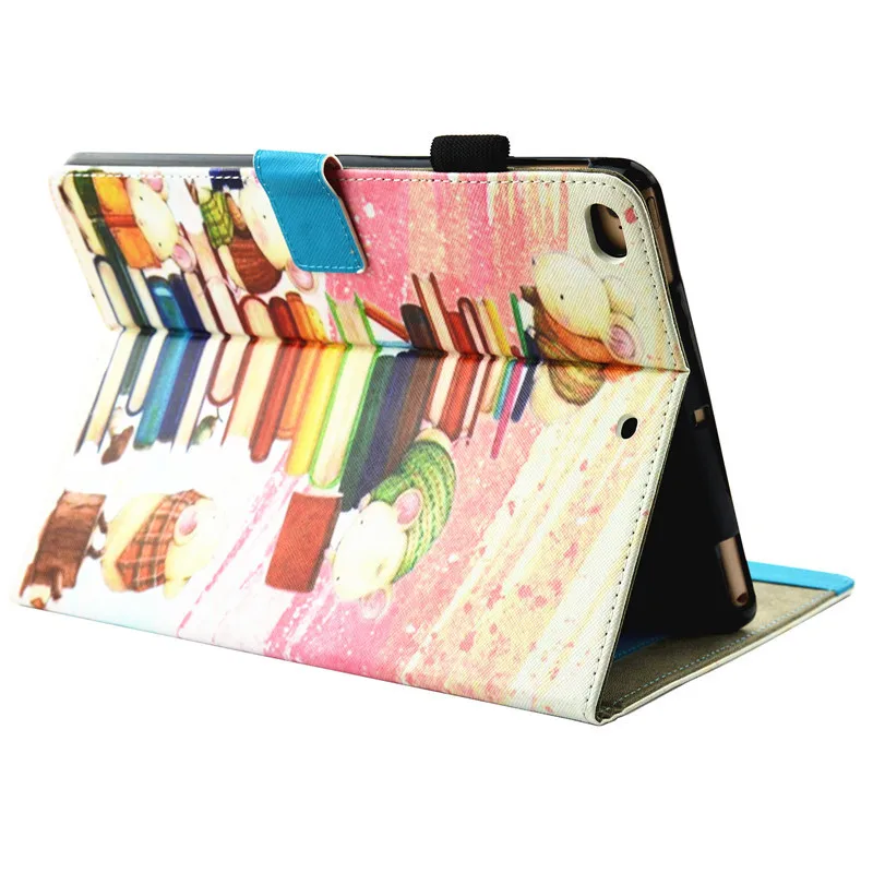 Для iPad Air 2 Air 1 случай 9,7 принципиально Мода г. с принтом из искусственной кожи Smart Cover чехол для iPad 6th поколения Coque