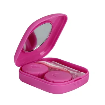 

OutTop 2018 Newly Portable Bottle Small Size Shaped Contact Lens Case Box Container Holder Contact Lens Case 07.27