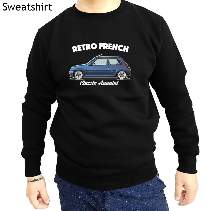 

shubuzhi Hot Sale Super Fashion RENAULT 5 GT TURBO hoodies. RETRO FRENCH. CLASSIC CAR Custom sweatshirt sbz1039