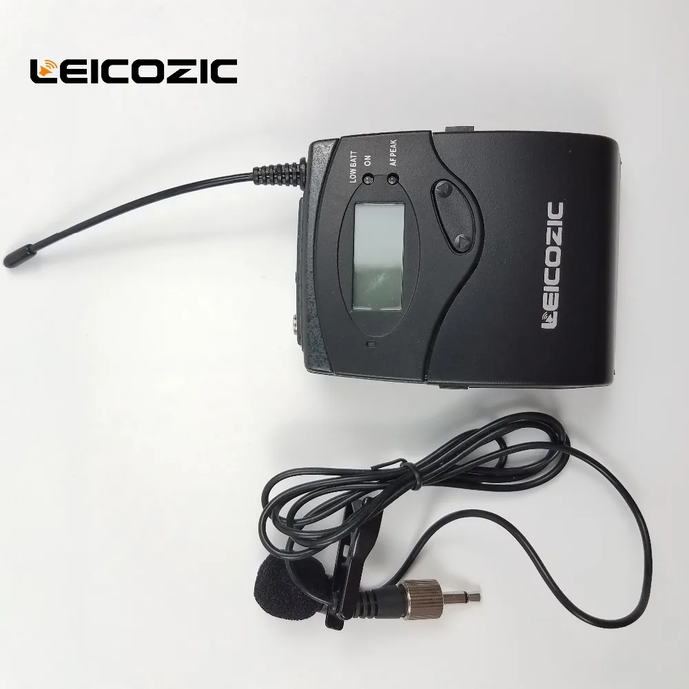 Leicosic 300g3 истинное Разнообразие беспроводной микрофон lavalier microfono
