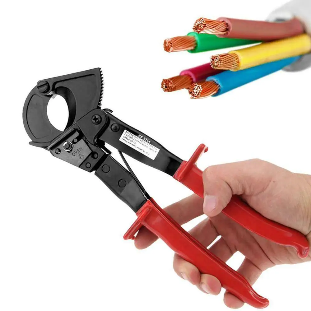 

iGeelee Ratchet Cable Cutter HS-325A for 240mm2 max Wire Cable Cutter Hand Cable Cutting Tool Ratchet Wire Cutter
