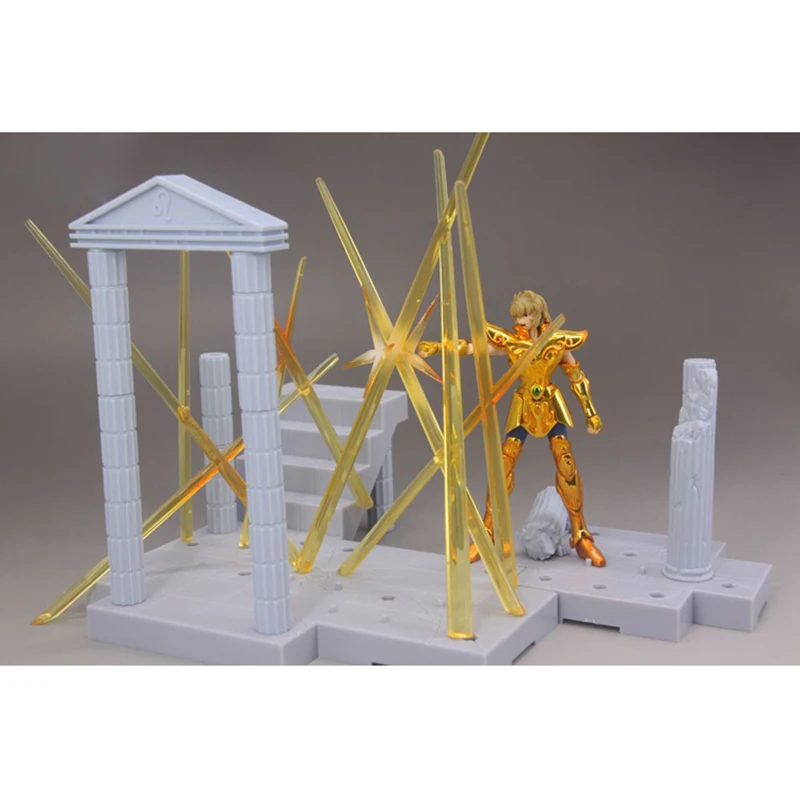 Оригинальная D.D. Панорама/DDP аниме Saint Seiya фигурка Миф Ткань Leo Aioria Aiolia с сценой
