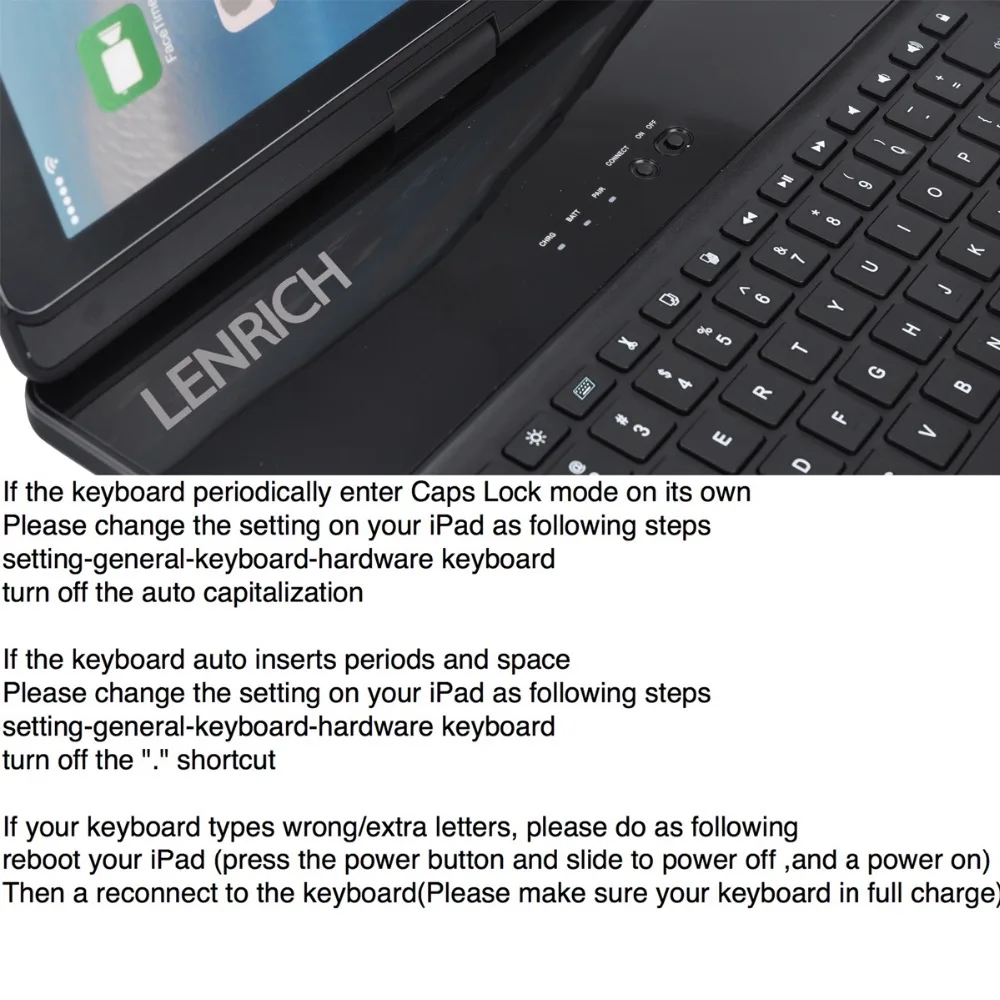Для Apple iPad Pro 10,5 дюймов чехол с клавиатурой, 360 вращение bluetooth беспроводной чехол с клавиатурой для iPad Pro 10,5 чехол s