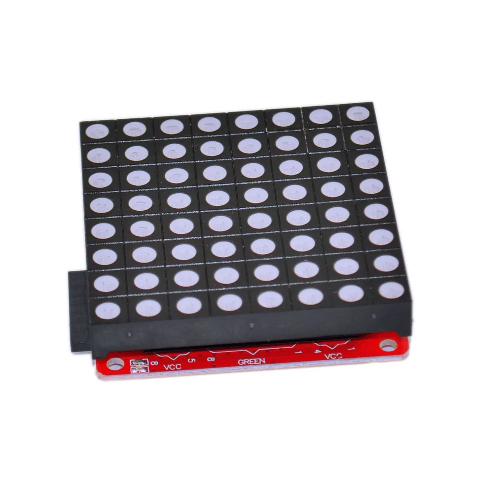 1 шт. Полноцветная 8*8 светодиодная RGB Матрица экрана плата драйвера + точечная для