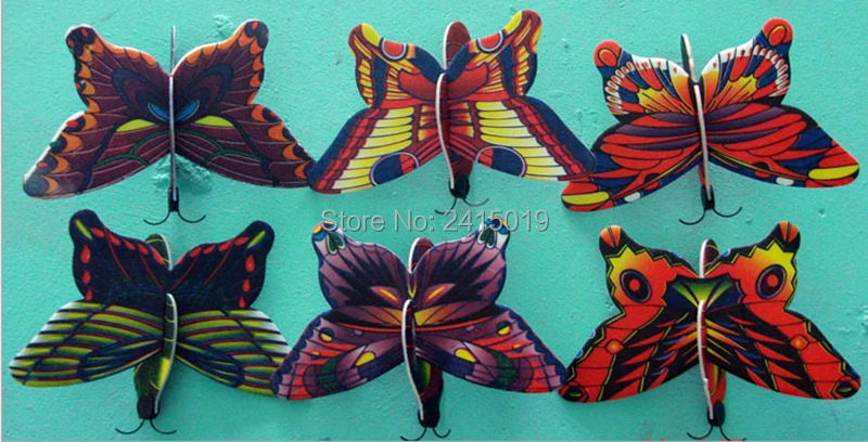 10 x Butterfly Butterflies Foam Gliders Party Bag Fillers Toys 315-224-6