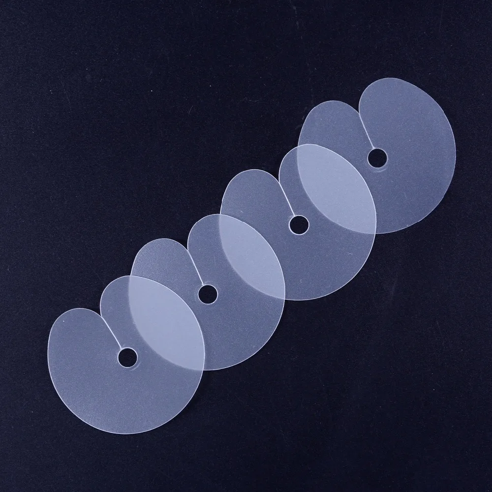 

24pcs hair extension heat fusion protector shield template disk scalp protector
