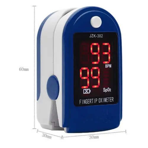 Новые поступления faroot палец Пульсоксиметр кислорода в крови кислородом SpO2 PR Heart Rate Monitor мешочек; одежда для детей