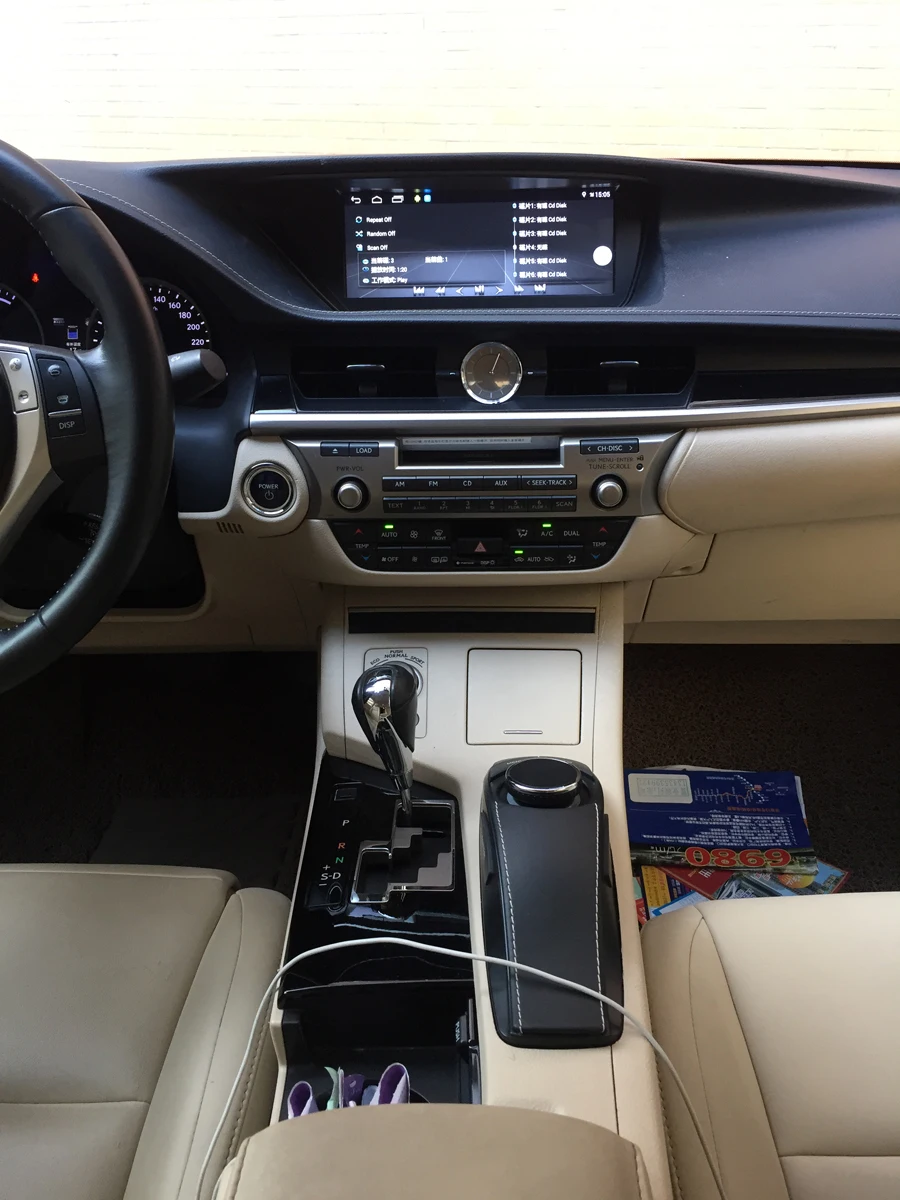 Flash Deal NAVIRIDER premium navigation 10.25" screen Car DVD for Lexus ES300 ES250 ES350 2013-2016 Android 7.1 head unit multimedia player 2