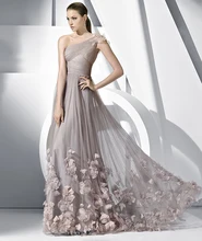 Abendkleider Lange 2016 Vintage Schulter mit Blumen Lange Abendkleid Kleider Für Besondere Anlässe Party-abend