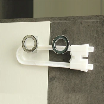 

Multi-function Baby Cabinet Safety Locks Child Draw Lock Children Security Protection for Closet Cabinet Wardrobe U Shape Lock