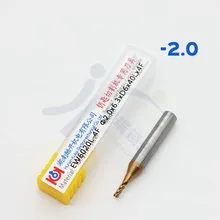 Оригинальная Вольфрамовая сталь 2,0 мм Концевая фреза и 1,0 датчик мм для SEC-E9z автоматический копировально-фрезерный станок для обработки замочных ключей