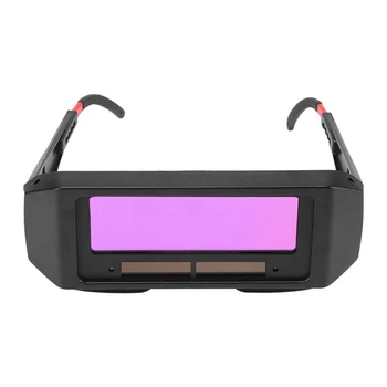 

Solar Automatic Dimming Welding Protective Mask Welder Glasses with 1 Replacement Lens