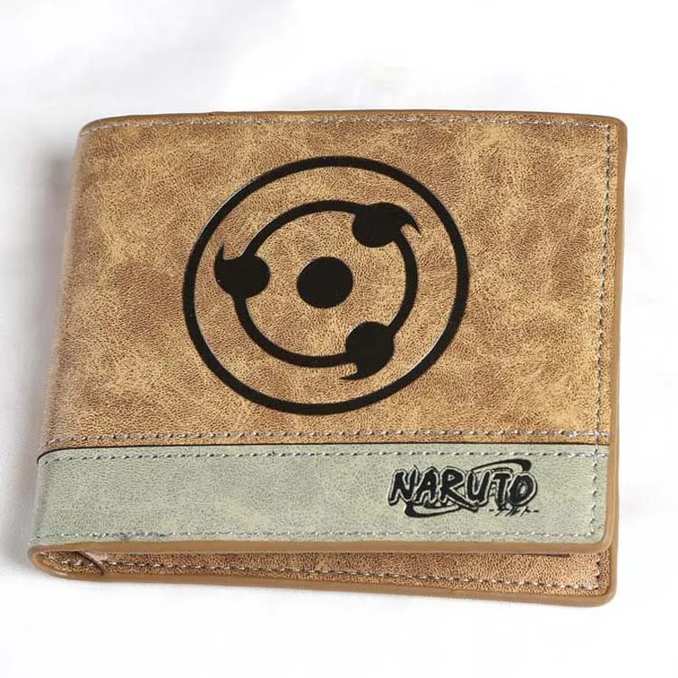 

NARUTO Wallet Japanese Fashion Cartoon Purses Pattern Printing Comics Wallet Young Men Boys Money Bag Card Wallet