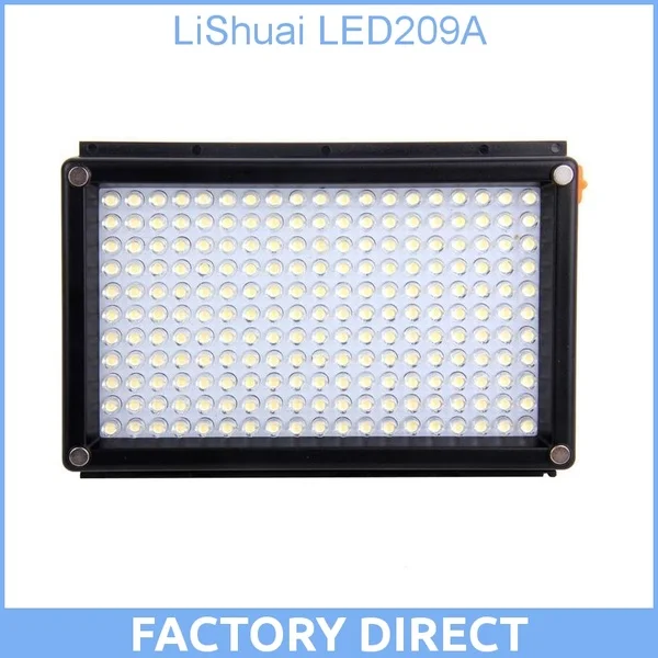 

LiShuai LED209A 209A 209 LED Camera Video Lighting Light Lamp for Camcorder DSLR