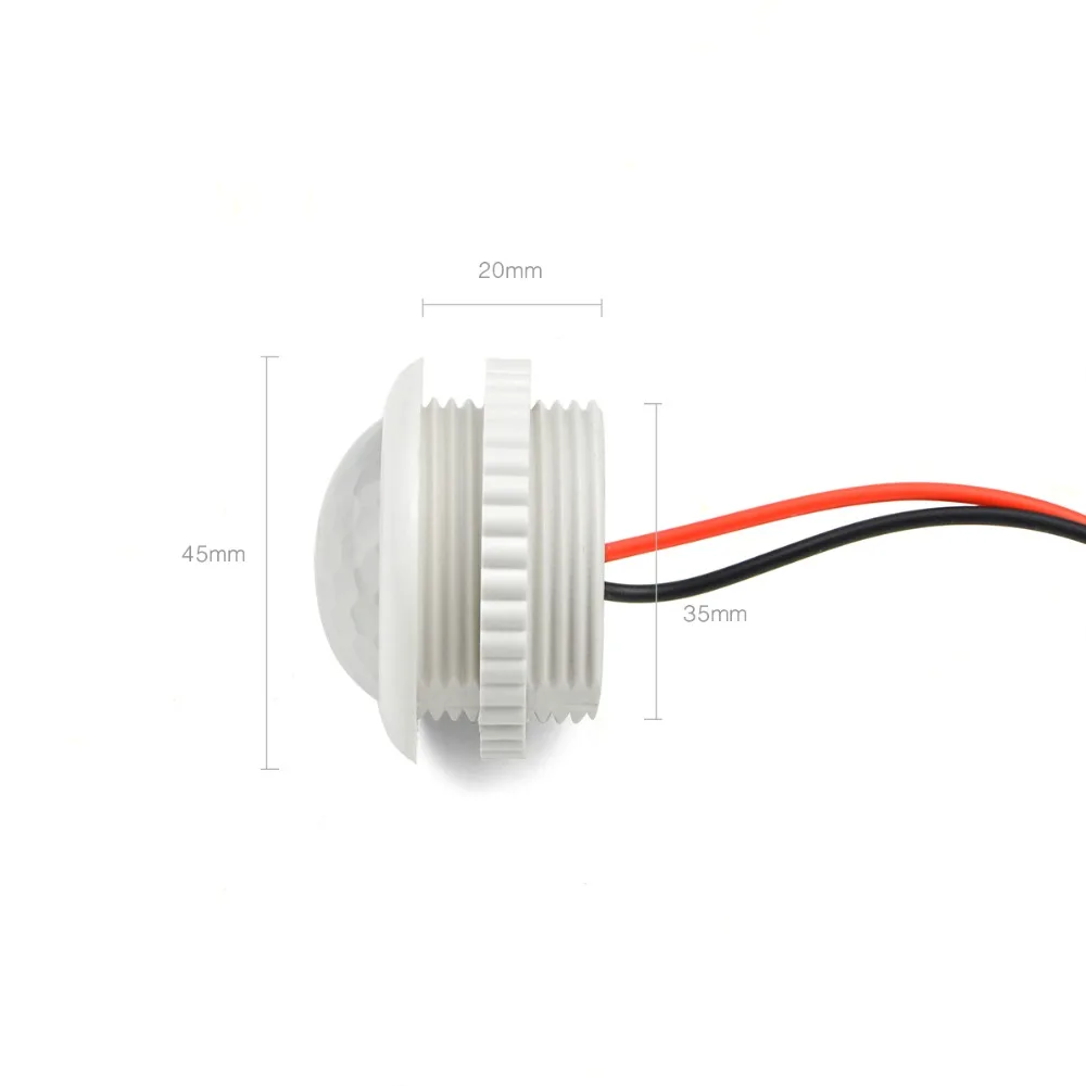 AIMENGTE AC220V автоматический переключатель индукции ВКЛ/ВЫКЛ для наружного/внутреннего безопасности человеческого тела 50 Гц умный светодиодный светильник-потолочный светильник