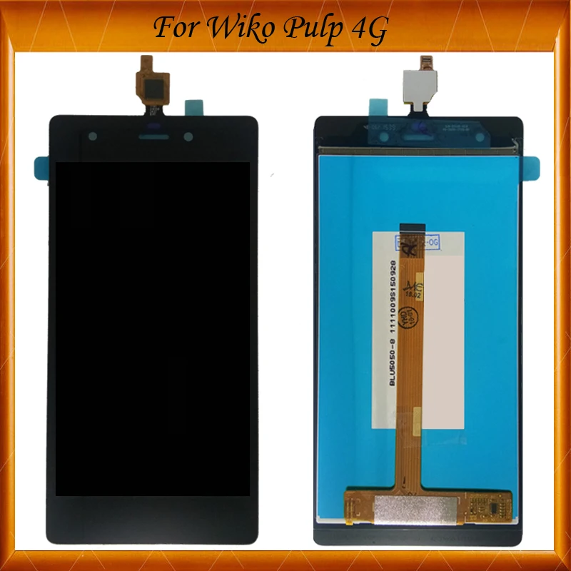 Top Quality LCD Display For Wiko Pulp 4G Touch Panel Digitizer Screen Assembly IN Stock | Мобильные телефоны и аксессуары