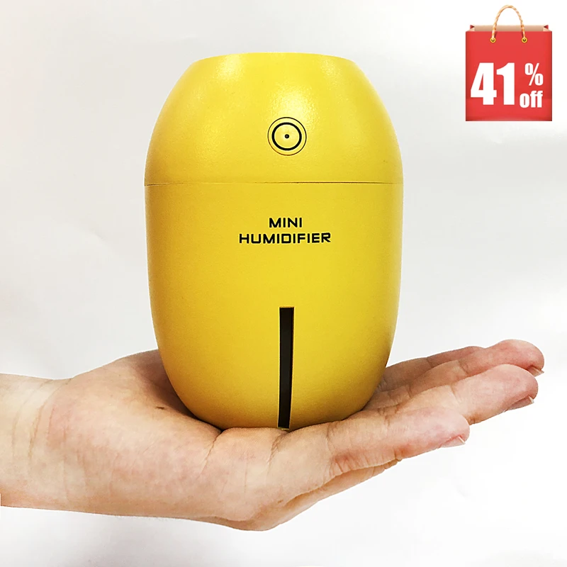 

MRF-039 USB 180ml Free shipping mini lemon humidifier mute creative office desktop car mute Essential Oil Diffuser bedroom