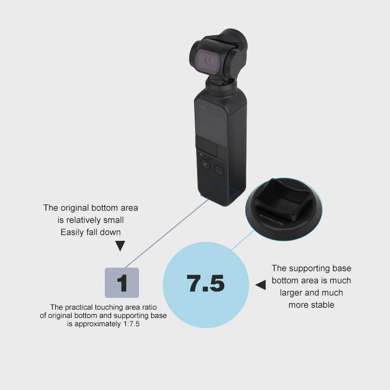 Stabilization Base for DJI Osmo Pocket 3-axis Handheld Camera Accessories 1 (9)