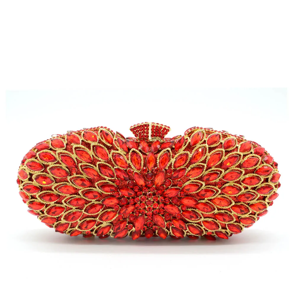 

2017 New Women Long Diamond High Quality Party Bag Luxury Clutch Bag Purse Ladies Hard Case Evening Bag