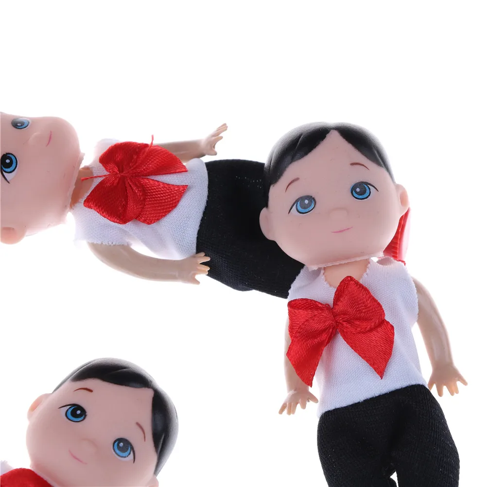 TOYZHIJIA 1 шт. пластиковый мальчик сын Куклы супер милые маленькие игрушки модные 10
