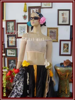 

Transparent thin belly dance Top CP04