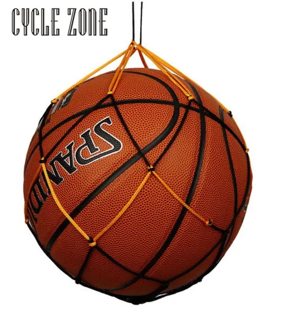 Nylon Mesh Bola neta voleibol baloncesto f/útbol llevar bolsa de red
