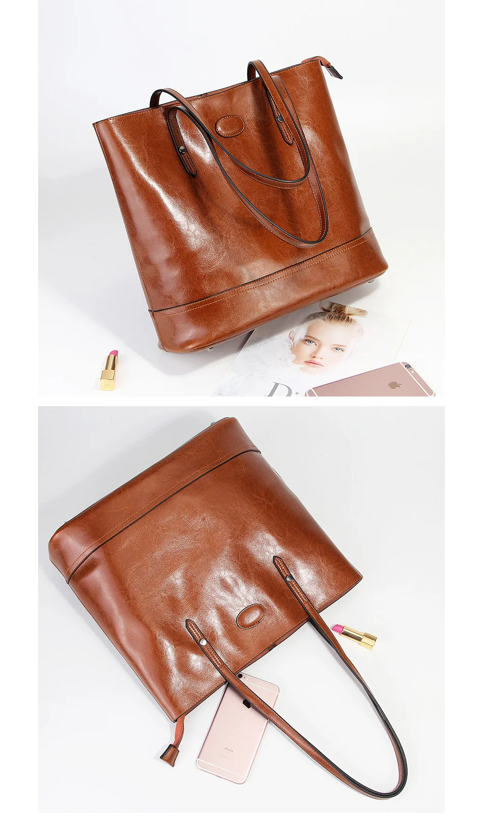 de compras preto tote bolsa alta qualidade bolsas