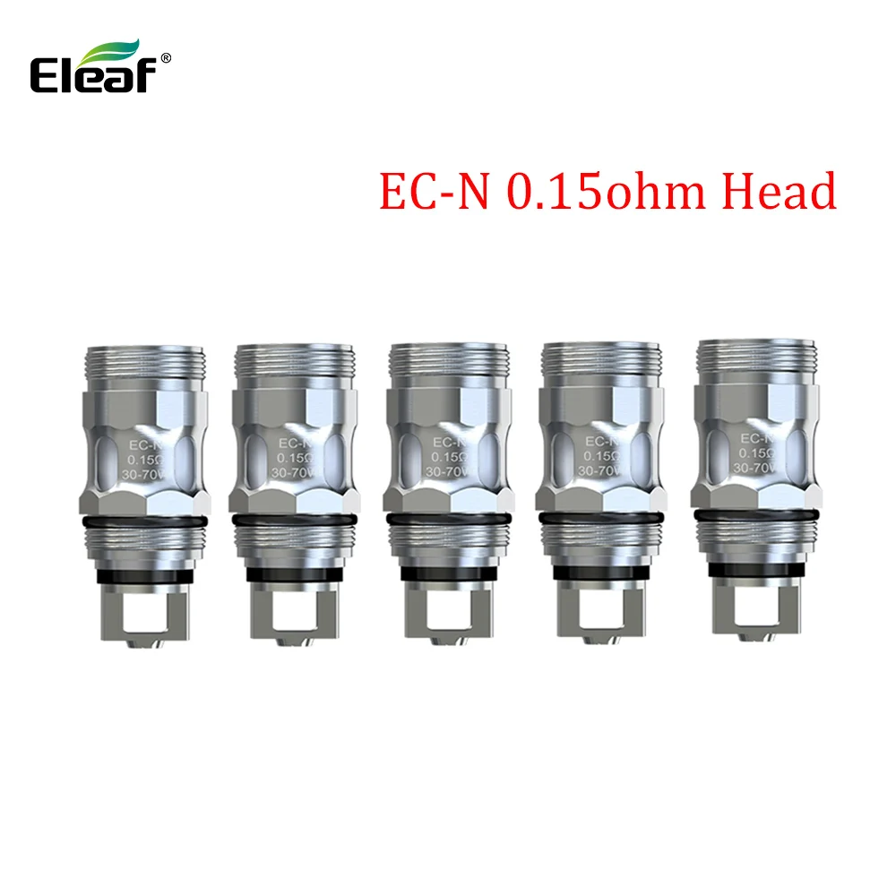 5 шт./10 шт. Eleaf EC-M EC-N 0.15ohm катушки головы EC M EC N сетчатый головной убор для блока управления двигателем атомайзер iJust блока управления двигателем для электронной сигареты электронная