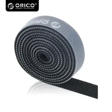 ORICO 1M Nylon Cable Ties Straps Roll Wraps Fastener Magic Tape For Computer TV Wire Cord For iphone Xiaomi mobile phone Cable