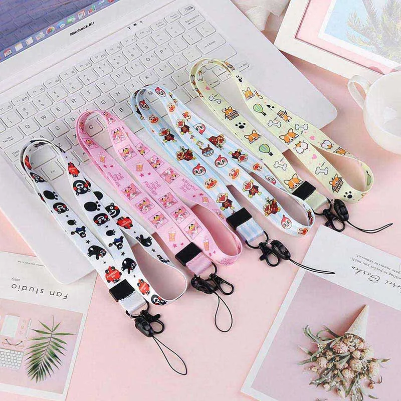 

Fashion Unicorn Neck Strap Cartoon Lanyards for keys ID Card Gym Mobile Phone Straps USB badge holder DIY Hang Rope