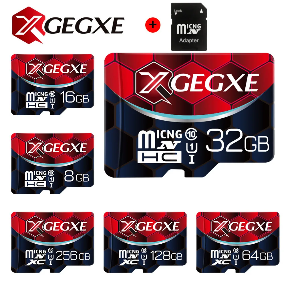 XGEGXE карта памяти 256GB U3 UHS-3 32GB Micro sd карта 128G 64G 8G класс 10 UHS-1 флэш-карта памяти Microsd TF/sd карта s для планшета