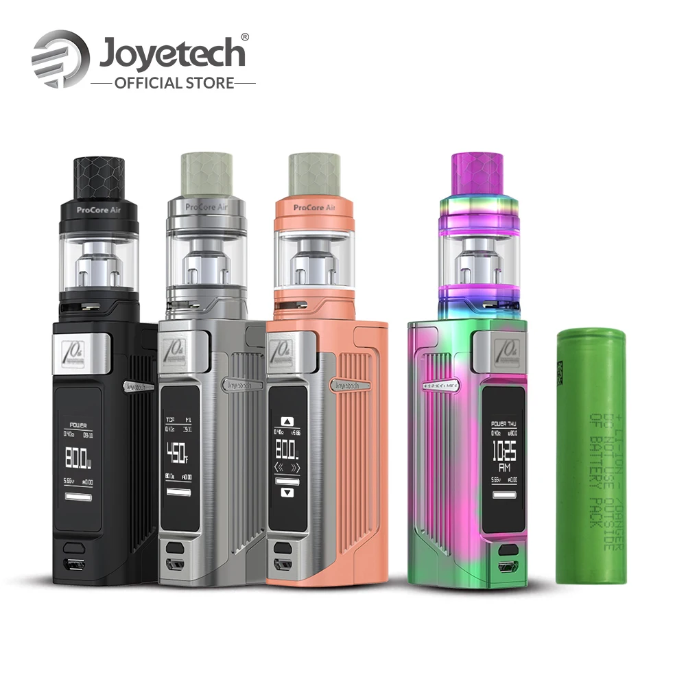 Оригинал Joyetech ESPION Solo комплект с 1 шт. 18650 батарея ProCore Воздушный Распылитель 4,5 мл на 0.4ohm ProCA головка электронная сигарета