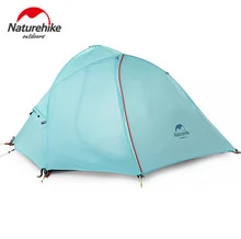 Naturehike Открытый путешествие палатка три сезона двойной слой палатки для 1 человека NH16S012-с